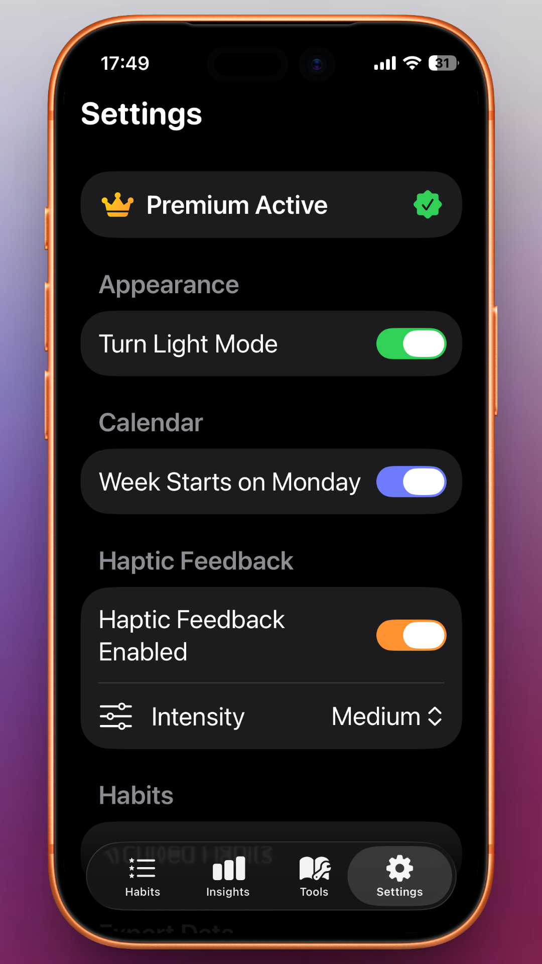 Habit OS - Screenshot 5