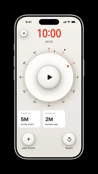 Cooking Timer Interface